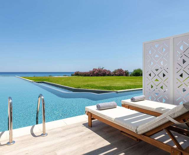 Paralos Lifestyle Rodos Hotel Double Deluxe Swim Up Front Sea View 3