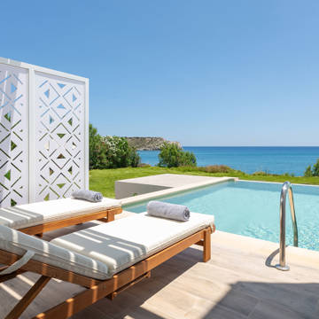 Paralos Lifestyle Rodos Hotel Double Deluxe Swim Up Front Sea View 5