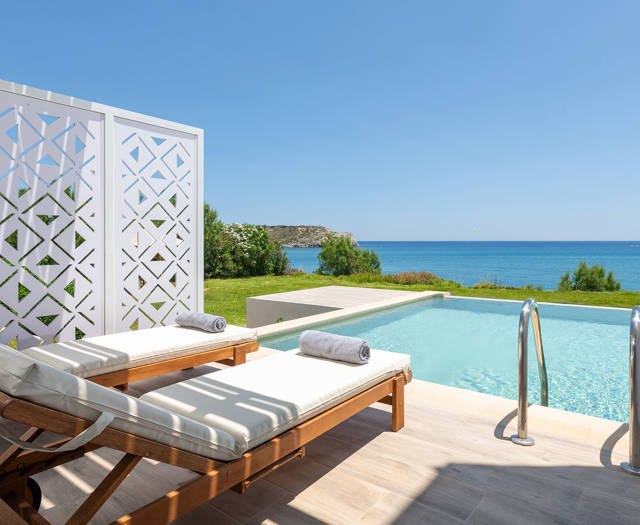 Paralos Lifestyle Rodos Hotel Double Deluxe Swim Up Front Sea View 5